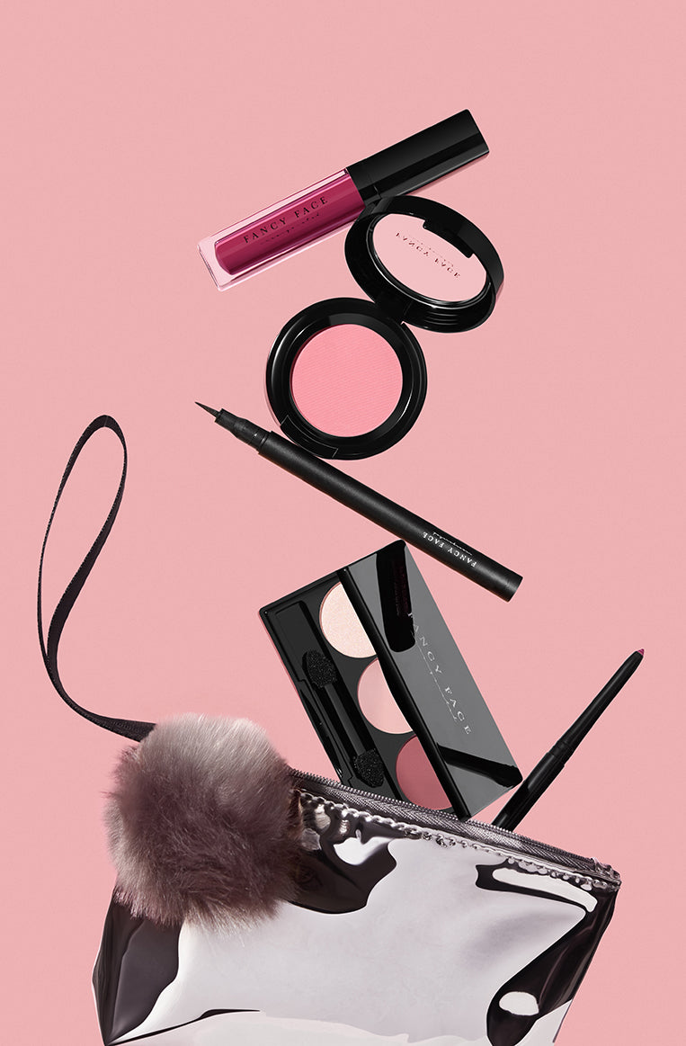 Sweat-proof makeup kit for competitve dancers and athletes by Fancy Face;- The Starlet Kit: Long-wear makeup that resists sweat and humidity