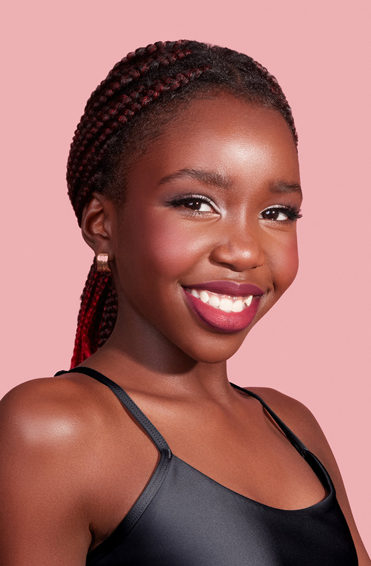 Sweat-proof makeup kit for competitve dancers and athletes by Fancy Face;- The Starlet Kit: Long-wear makeup that resists sweat and humidity