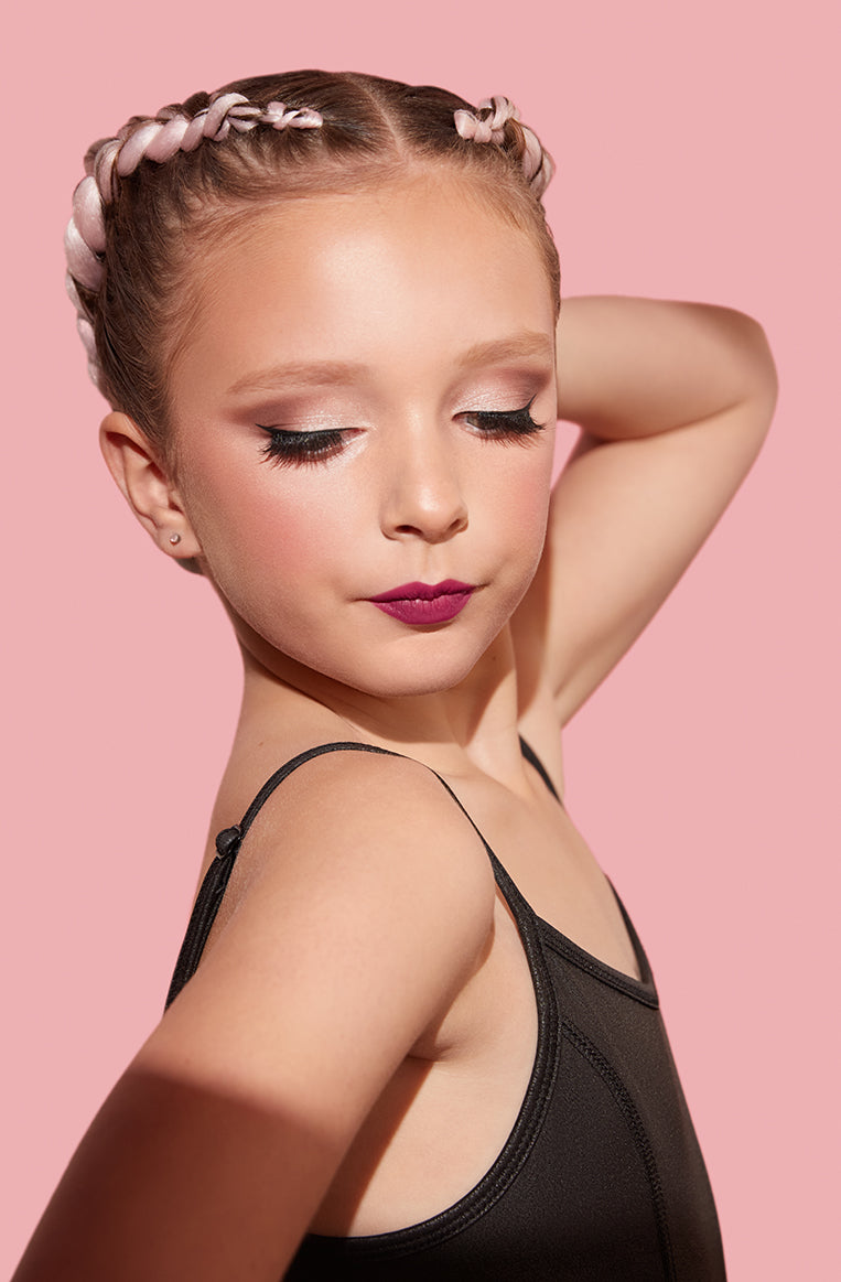 Sweat-proof makeup kit for competitve dancers and athletes by Fancy Face;- The Starlet Kit: Long-wear makeup that resists sweat and humidity