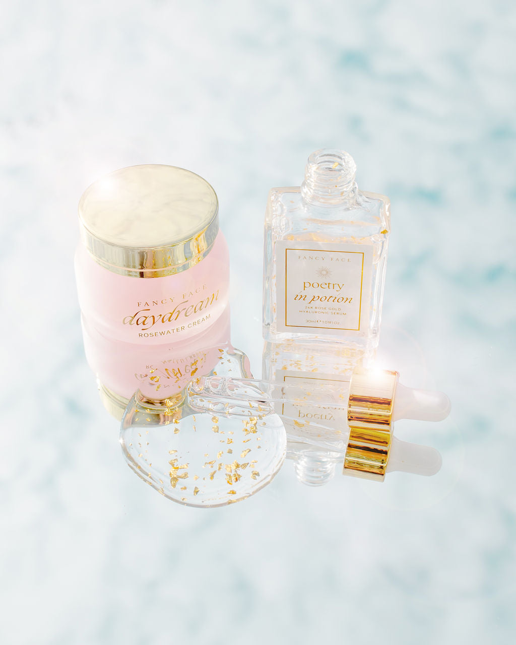 Poetry in Potion Serum and Daydream Rosewater Cream Bundle