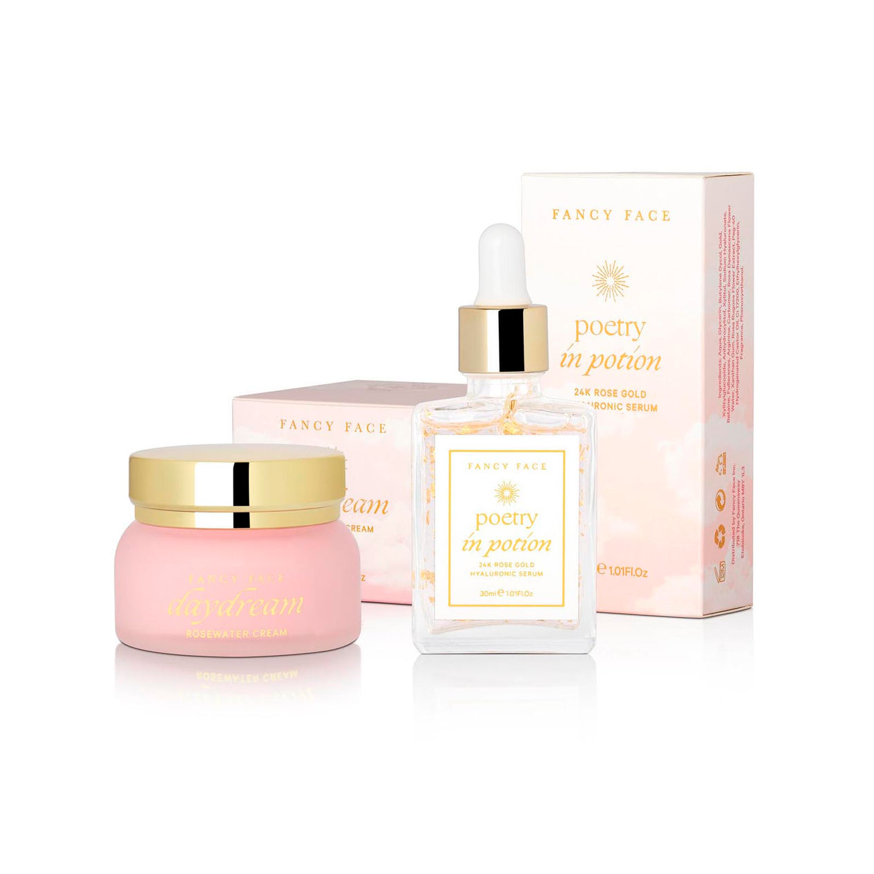 Poetry in Potion Serum and Daydream Rosewater Cream Bundle