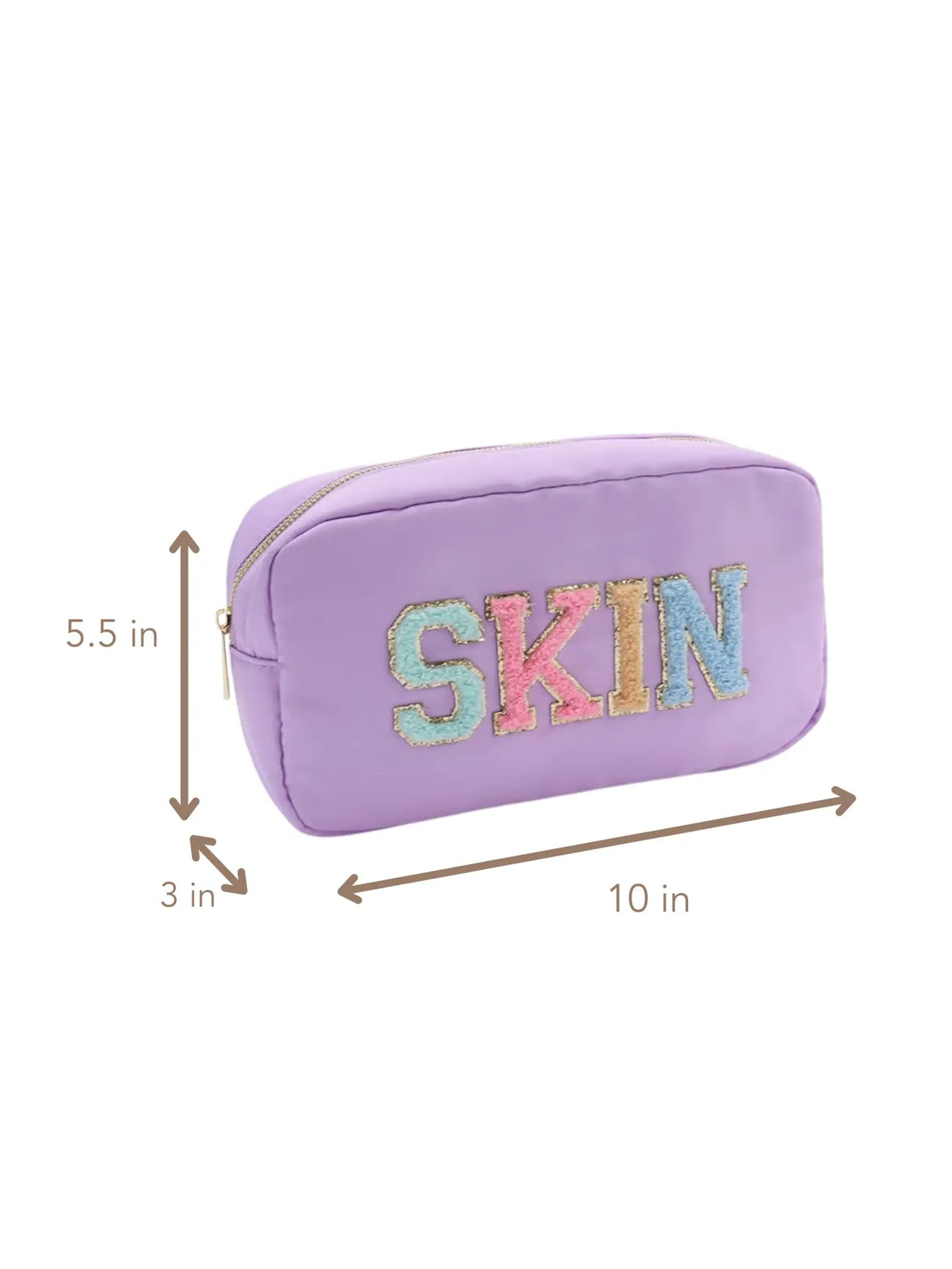 Medium Size Chenille Makeup Bag