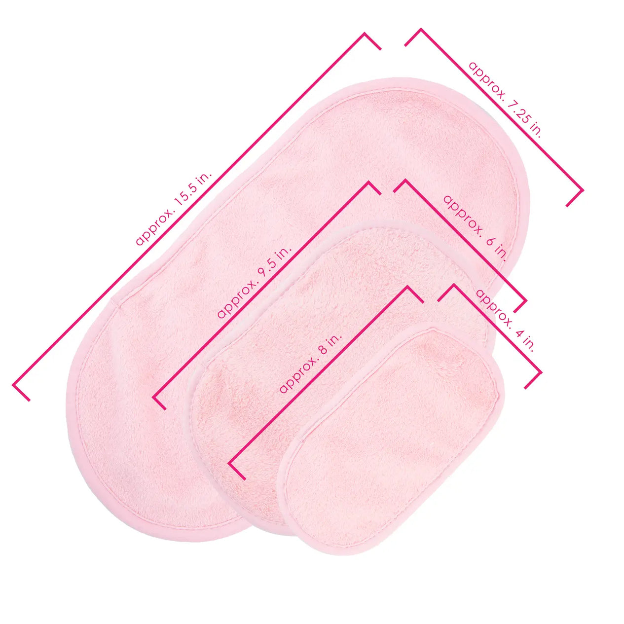 Sugar, Spice, & Everything Nice 3pc Set MakeUp Eraser