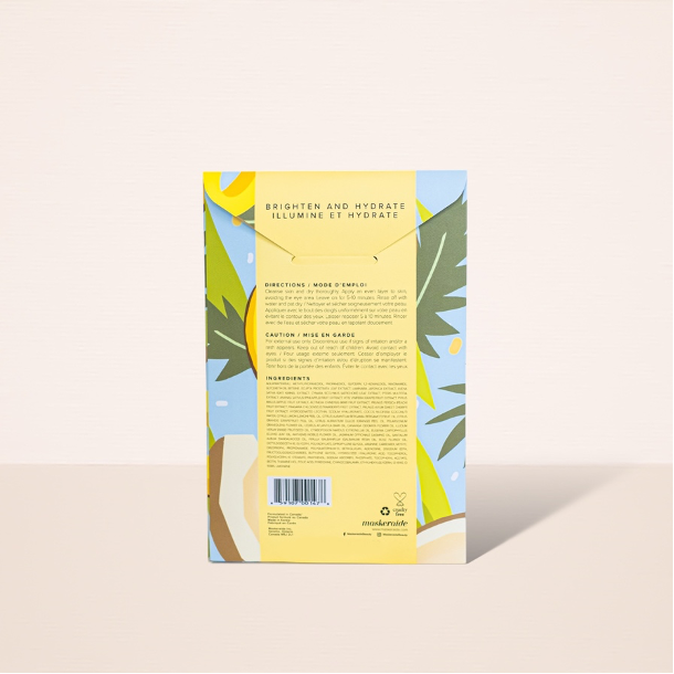 Pineapple Jelly Mask – Brightening & Hydration (3 Pack)