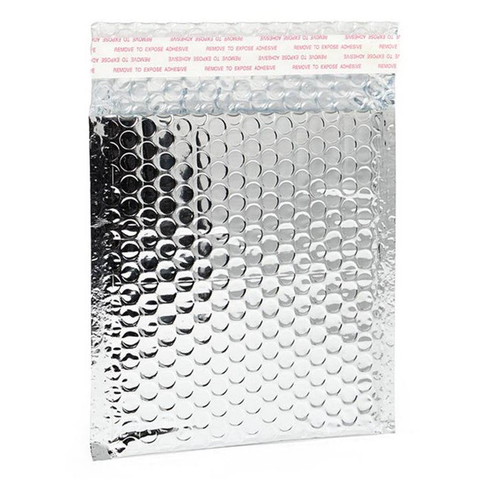 100pcs Metallic Bubble Mailer 4.25" x 6" Multiple Colors
