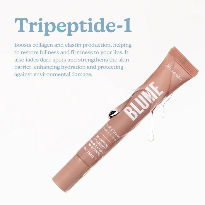 Superbalm Tripeptide Lip Squeeze in Vanilla Cream
