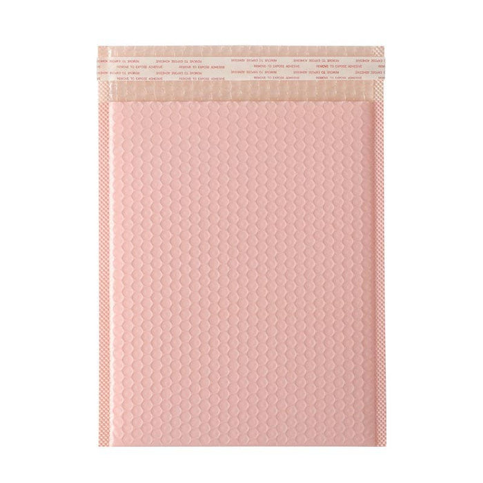 100pcs Bubble Mailer Poly Envelope 7" x 9" Blush Pink