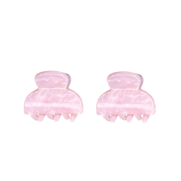 Ecofriendly Acetate 2 Pack Mini Claws - Pink Candy