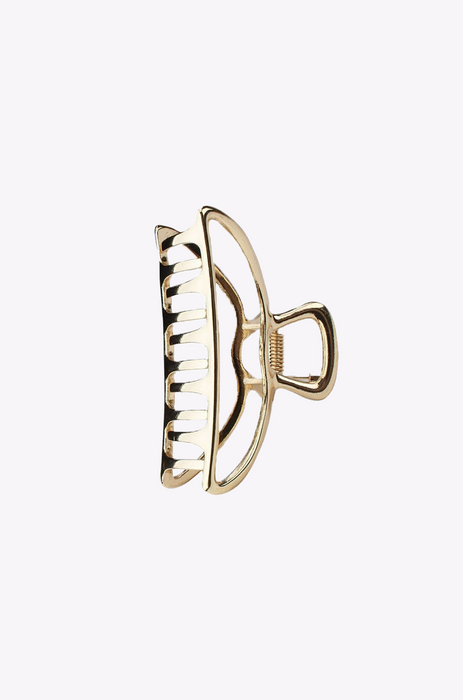 KITSCH | Open Shape Claw Clip | Gold