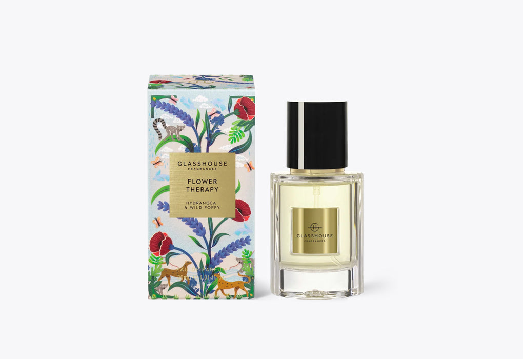 Flower Therapy Perfume - Hydrangea & Wild Poppy 30ml