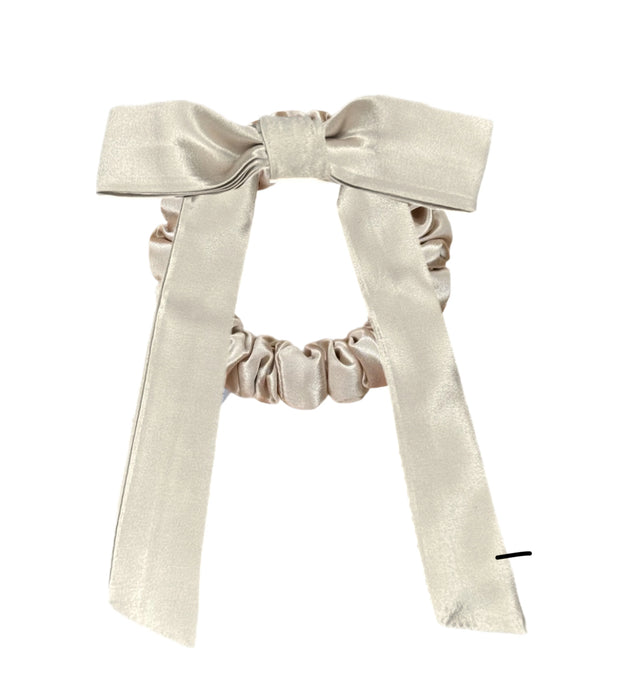 HoneyLux | Mini Bow Silk Scrunchie