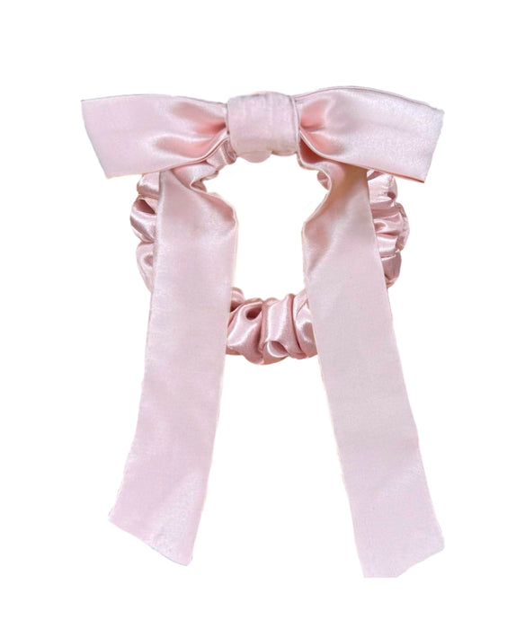 HoneyLux | Mini Bow Silk Scrunchie