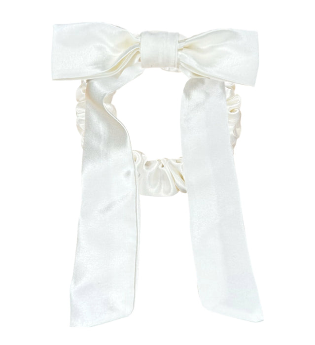 HoneyLux | Mini Bow Silk Scrunchie