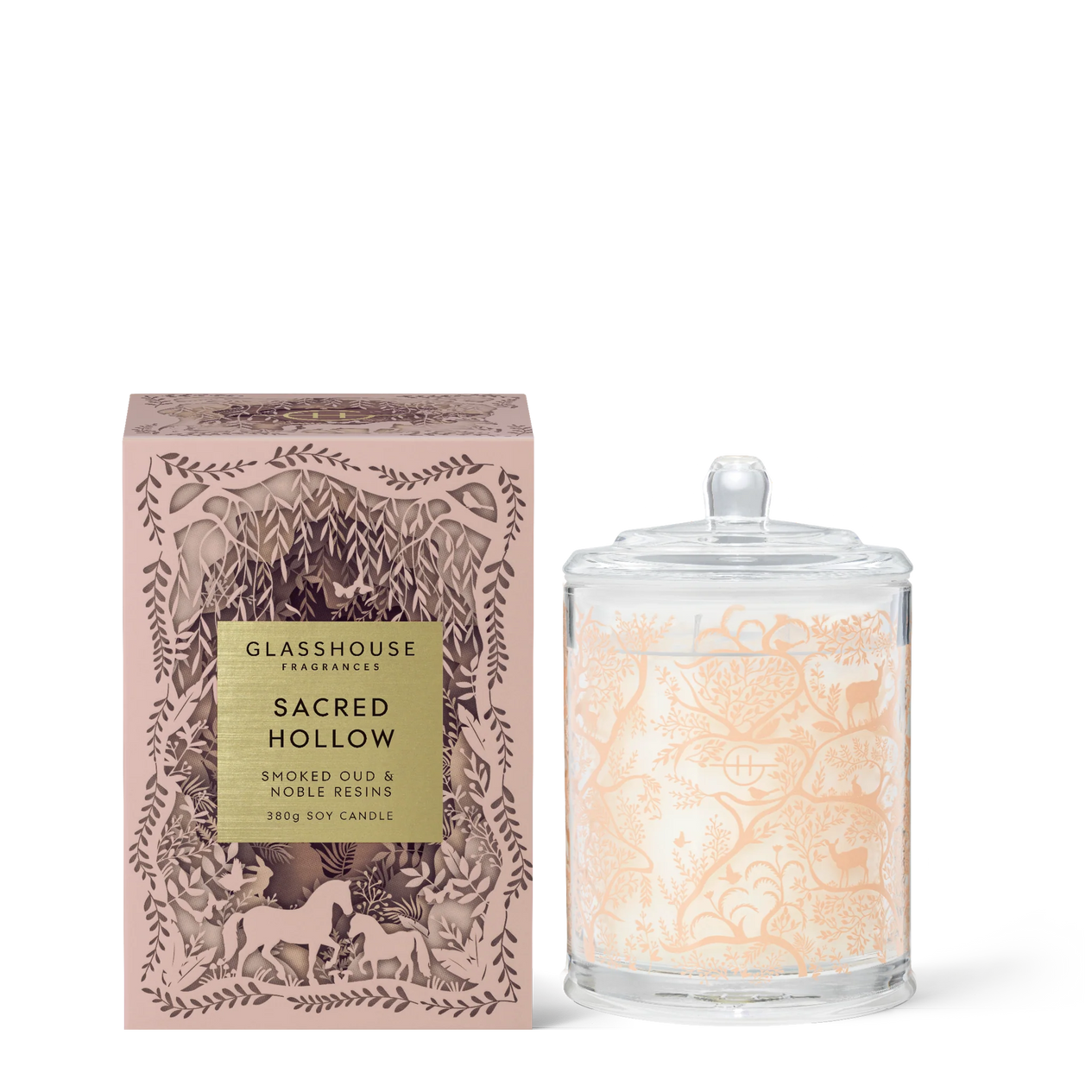The Glasshouse 380g Soy Candle