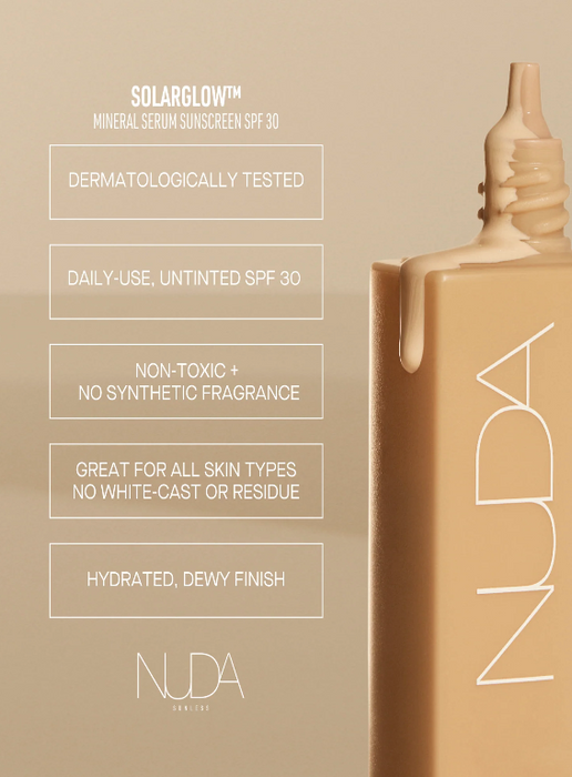 Nuda SOLARGLOW™ - Mineral Serum Sunscreen