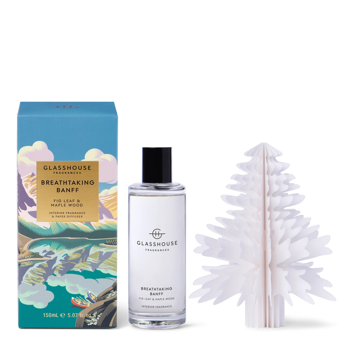 Glasshouse Interior Fragrance & Paper Diffuser - Breathtaking Banff