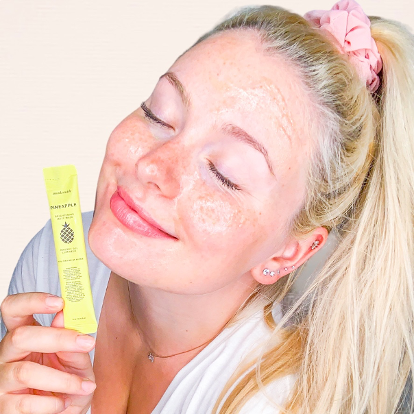 Pineapple Jelly Mask – Brightening & Hydration (3 Pack)