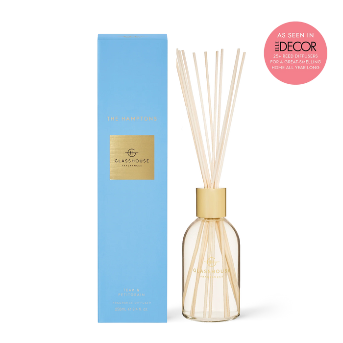 Glasshouse Reed Diffuser - The Hamptons