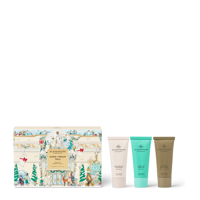 Glasshouse Hand Cream Trio - Christmas Limited Edition