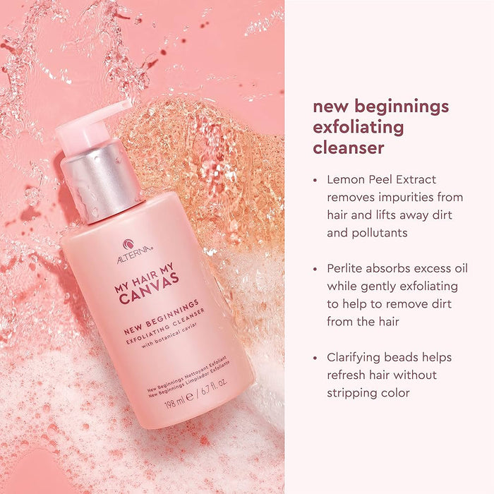 New Beginnings Exfoliating Cleanser/Shampoo